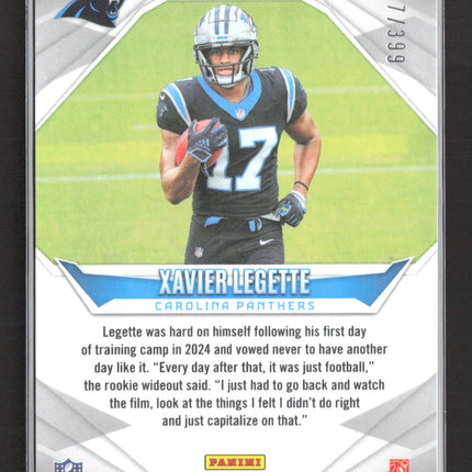2025 Panini Phoenix Xavier Legette #249 RC logo /399