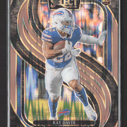 2025 Panini Select Prizm Ray Davis #189 RC 025 / 299
