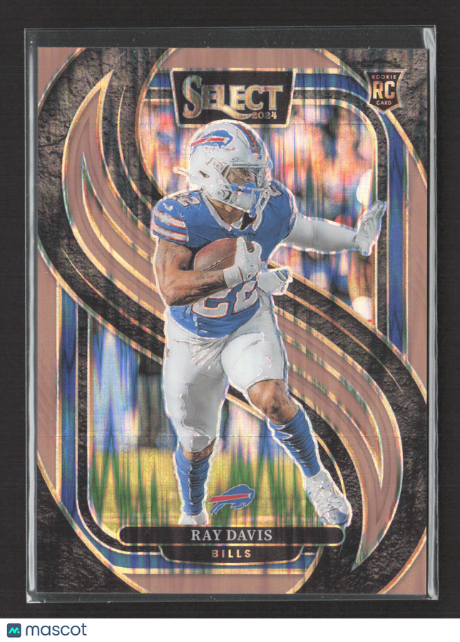 2025 Panini Select Prizm Ray Davis #189 RC 025 / 299