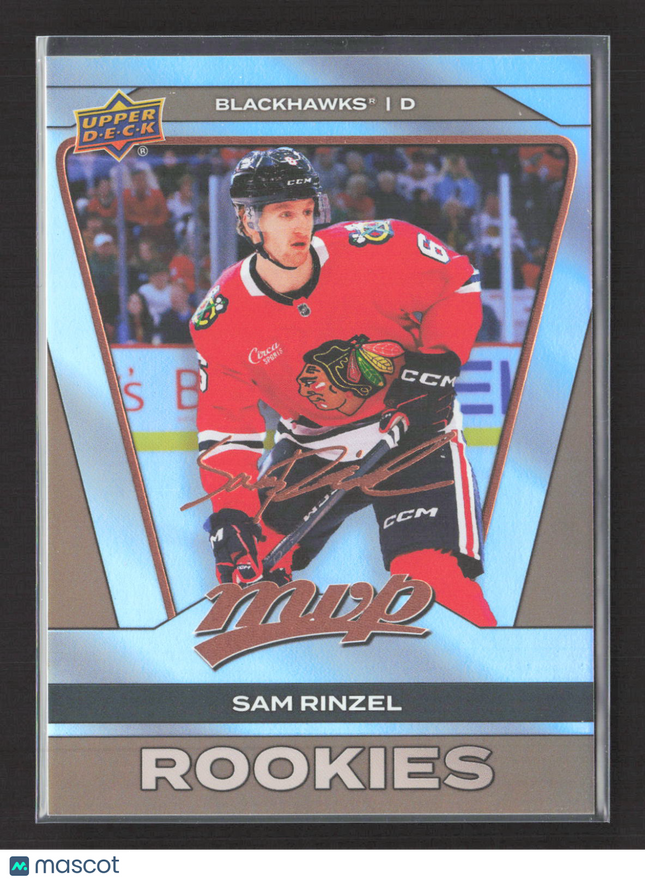 2025 Upper Deck MVP Sam Rinzel #268 Copper Script