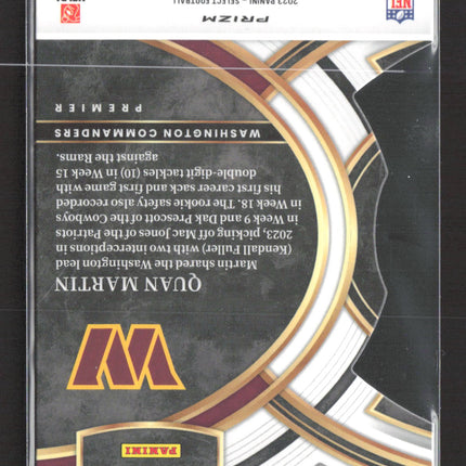 2024 Panini Select Prizm Quan Martin #137 RC