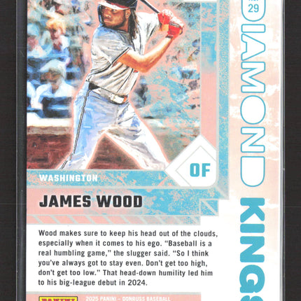 2025 Panini Donruss Diamond Kings James Wood #29