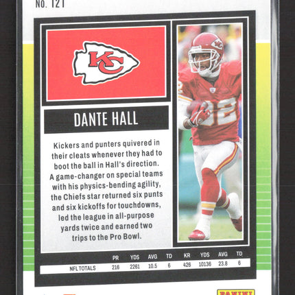 2022 Panini Score Football Dante Hall #121