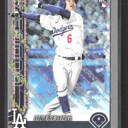 2025 Topps Holiday Hyeseong Kim #H174 Glitter