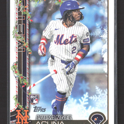 2025 Topps Holiday Luisangel Acuna #H113 RC