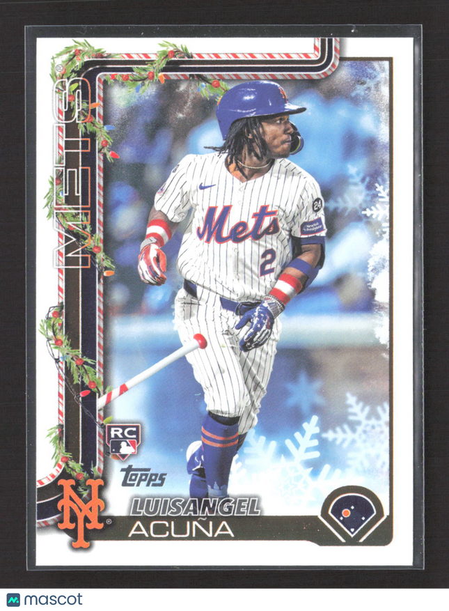 2025 Topps Holiday Luisangel Acuna #H113 RC