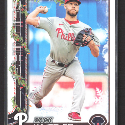 2025 Topps Holiday Zack Wheeler #H179 Cookie