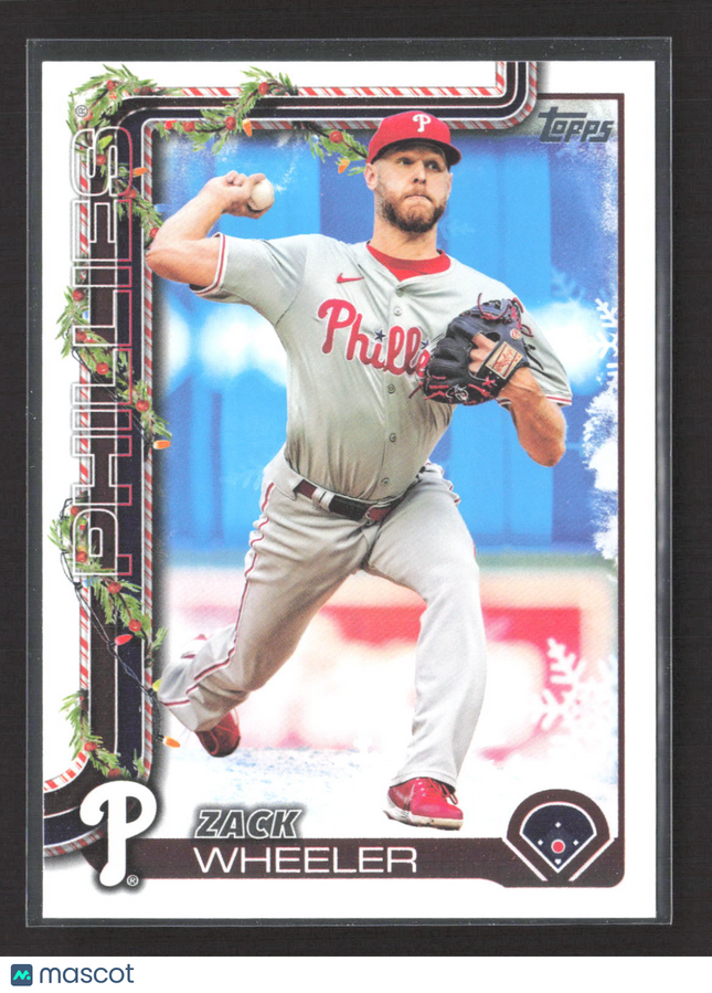 2025 Topps Holiday Zack Wheeler #H179 Cookie
