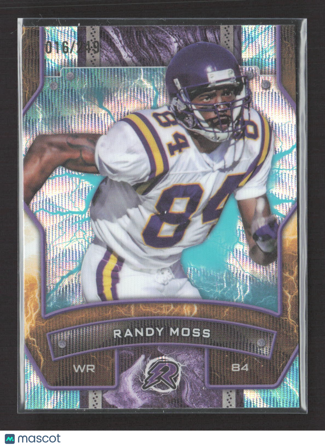 2023 Topps Resurgence Randy Moss #64 teal 016/249
