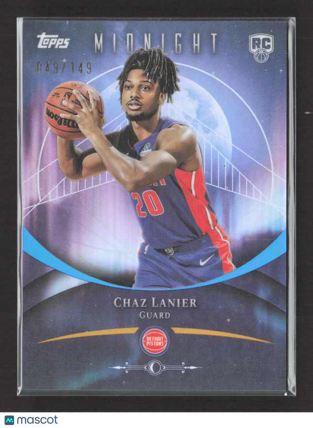 2025 Topps Midnight Chaz Lanier #100 RC 049/149