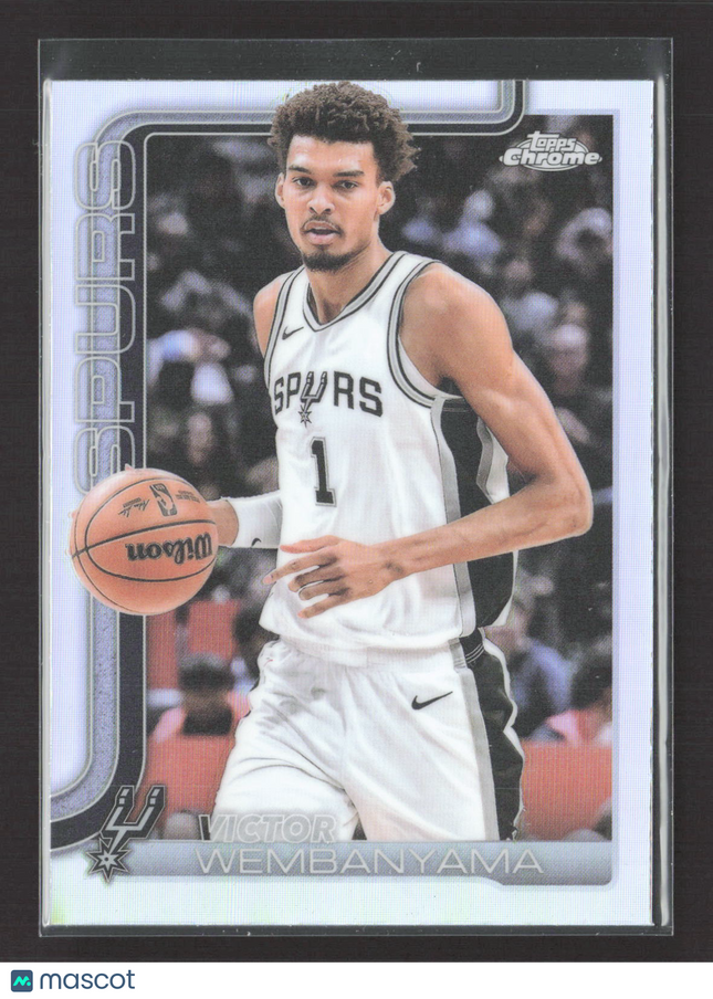 2025 Topps Chrome Victor Wembanyama #221 Refractor