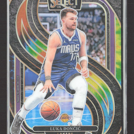 2025 Panini Select Prizm Luka Dončić #141 Premier Level 22/25