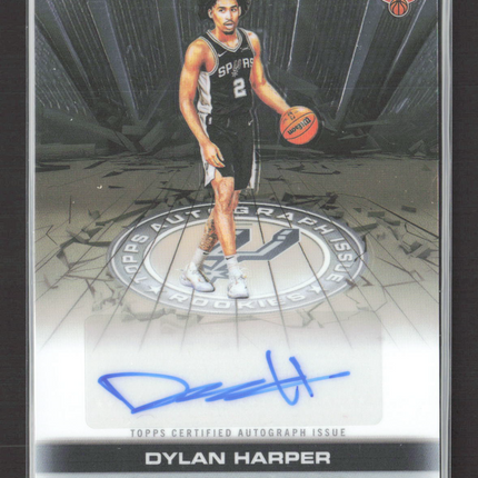 2025 Topps Chrome Dylan Harper #TAIR-DH RC Auto