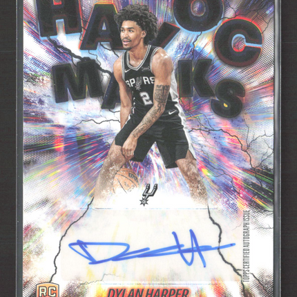 2025 Topps Havoc Marks Dylan Harper #HM-DH RC Auto