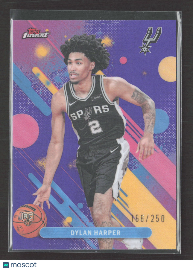2026 Topps Finest Dylan Harper #2 168/250 RC