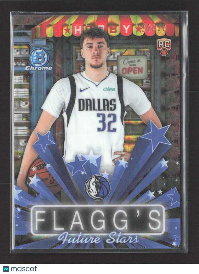 2025 Topps Bowman Chrome Hobby Stars Cooper Flagg #HS-3 RC 39/50