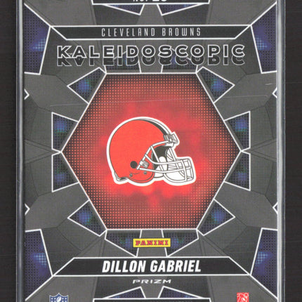 2025 Panini Mosaic Prizm Kaleidoscopic Dillon Gabriel #20 RC