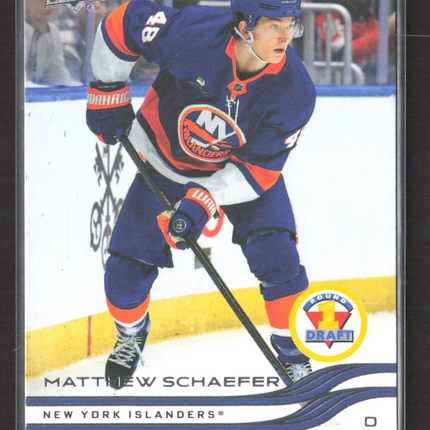 2025 Upper Deck Extended Series Matthew Schaefer #746