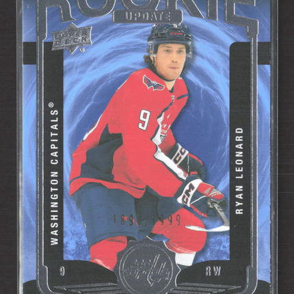 2026 Upper Deck Extended Series Rookie Update Ryan Leonard #RU-1 1898/1999