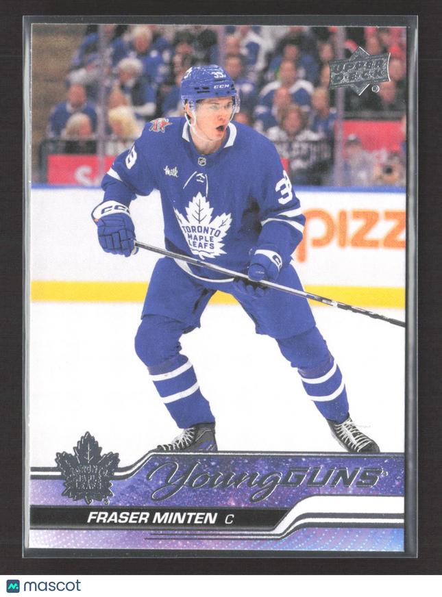 2024 Upper Deck Series 2 Young Guns Fraser Minten #482