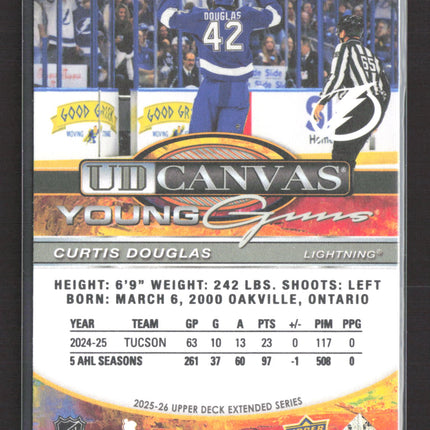 2026 Upper Deck UD Canvas Young Guns Curtis Douglas #C-369