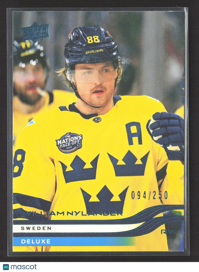 2026 Upper Deck Extended Series Deluxe William Nylander #672 094/250