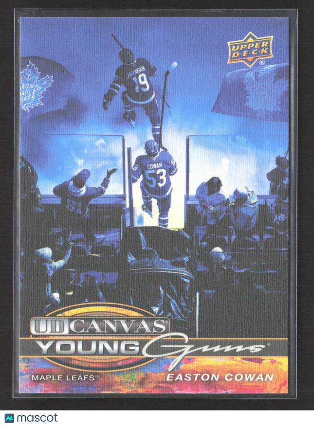 2026 Upper Deck Extended Series UD Canvas Young Guns Easton Cowan #C-382