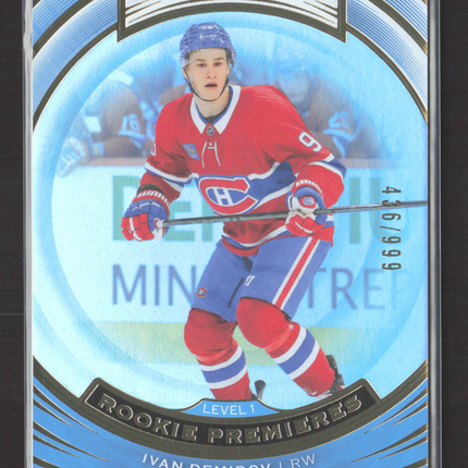 2026 Upper Deck Trilogy Rookie Premieres Ivan Demidov #T-21 Level 1