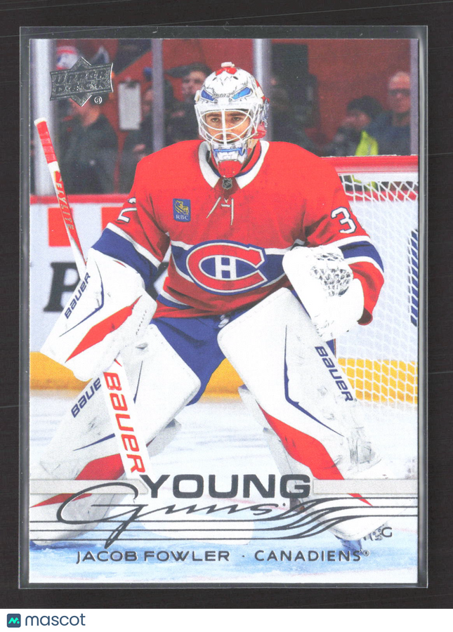 2026 Upper Deck Extended Series Young Guns Jacob Fowler #724