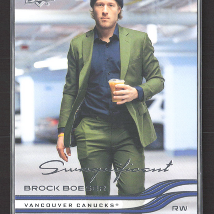2024 Upper Deck Extended Series Brock Boeser #628 Swagnificent