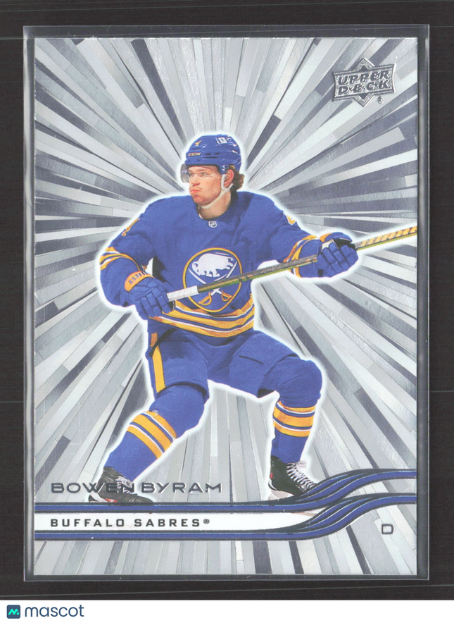 2025 Upper Deck Extended Series Outburst Bowen Byram #510 Silver
