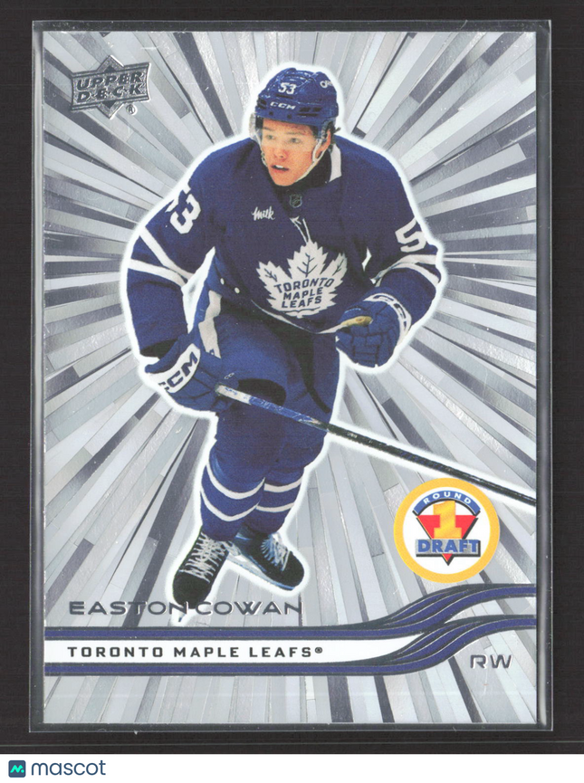 2026 Upper Deck Extended Series Outburst Easton Cowan #748