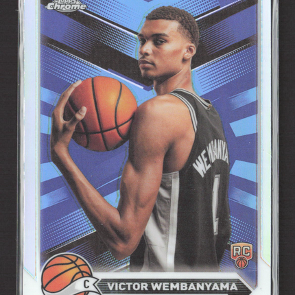 2023 Topps Chrome Victor Wembanyama Victor Wembanyama #1 Refractor RC