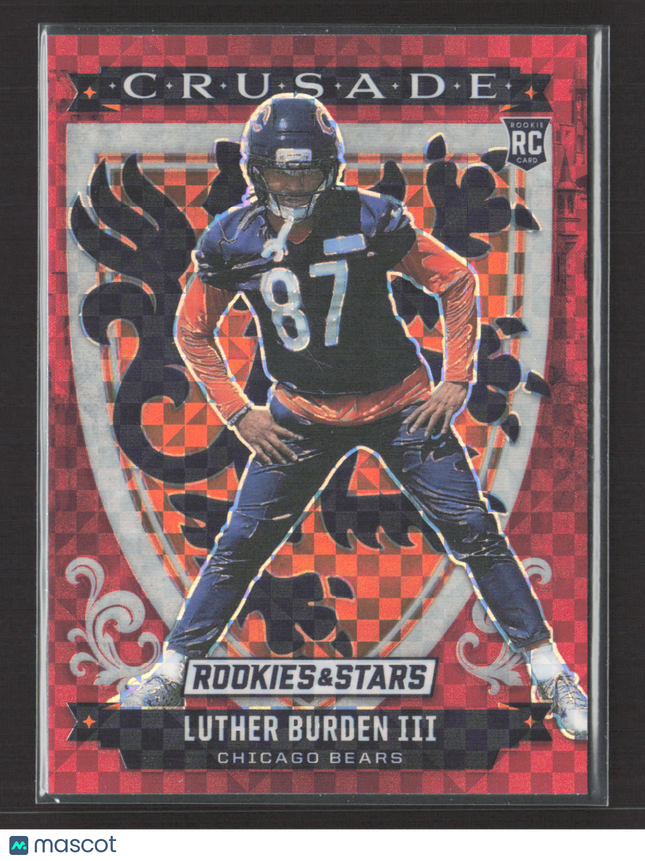 2025 Panini Rookies & Stars Prizm Crusade Luther Burden III #23 Red