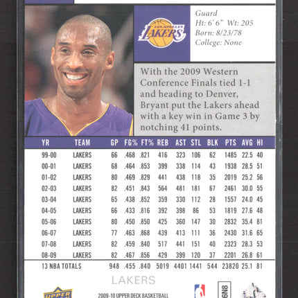 2009 Upper Deck Kobe Bryant #79