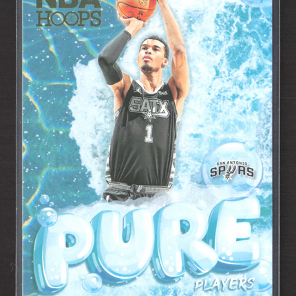 2024 Panini NBA Hoops Pure Players Victor Wembanyama #9