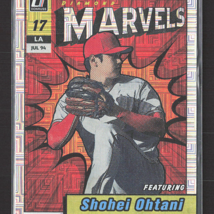 2022 Donruss Diamond Marvels Shohei Ohtani #M-9 /