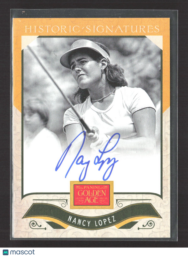 2012 Panini Golden Age Historic Signatures Nancy Lopez #NL Auto