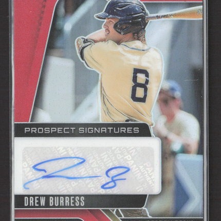 2025 Panini Prizm Baseball Drew Burress #PS-DB 19/99 Prospect Signatures Auto