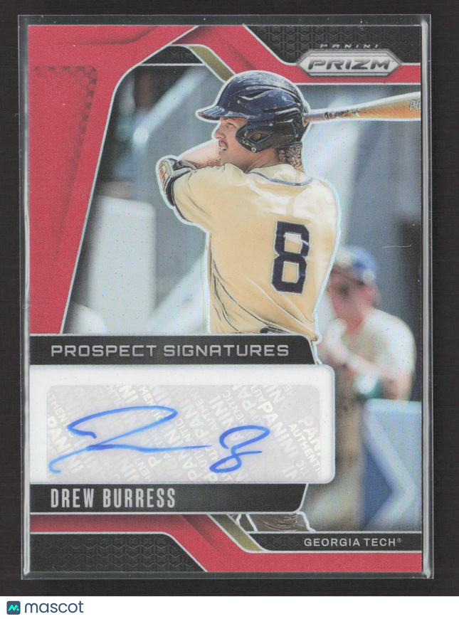 2025 Panini Prizm Baseball Drew Burress #PS-DB 19/99 Prospect Signatures Auto