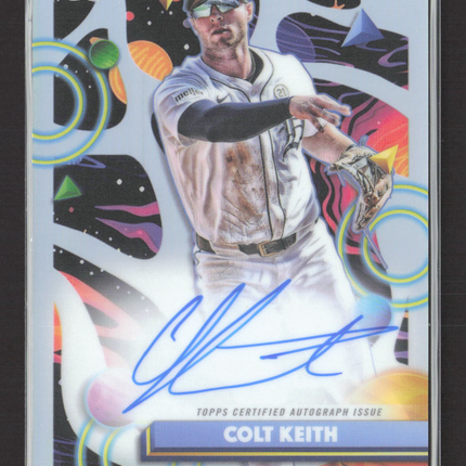 2025 Topps Cosmic Chrome Baseball Colt Keith #CCA-CK Auto