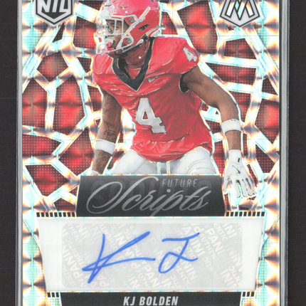 2025 Panini Mosaic Prizm KJ Bolden #FSC-KBN Auto