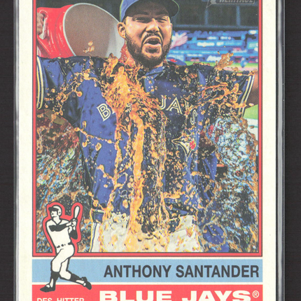 2025 Topps Heritage Anthony Santander #703 Image Variation
