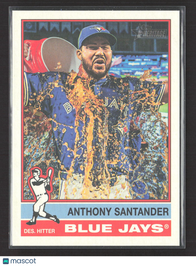 2025 Topps Heritage Anthony Santander #703 Image Variation