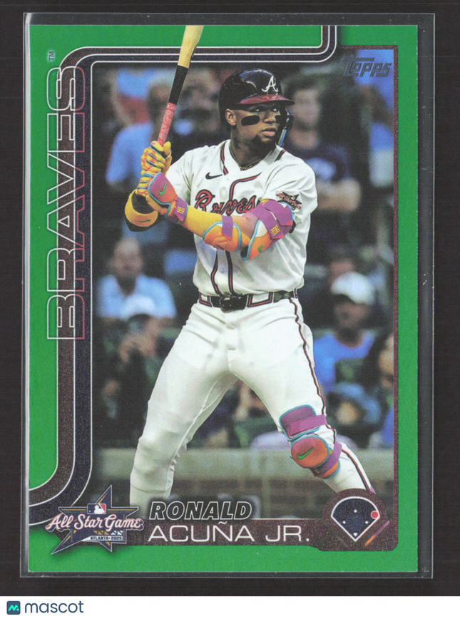 2025 Topps Update Series Ronald Acuna Jr. #ASG-18 Green /99