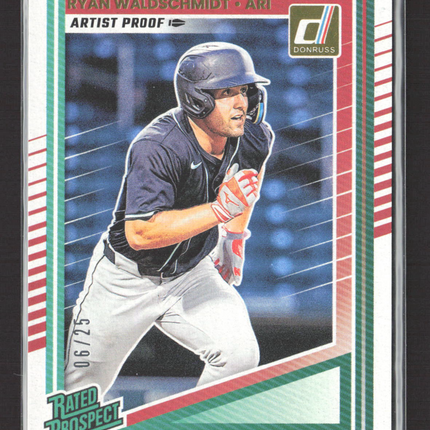 2025 Panini Donruss Ryan Waldschmidt #169 Artist Proof Artist Proof 06/25