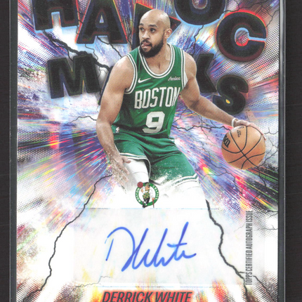 2025 Topps Havoc Marks Derrick White #HM-DW Auto