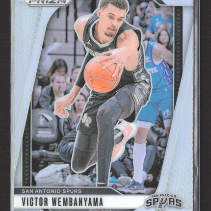 2024 Panini Prizm Victor Wembanyama #172 Silver
