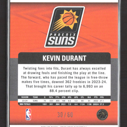 2025 Panini Revolution Kevin Durant #78 Future Frame 30/60