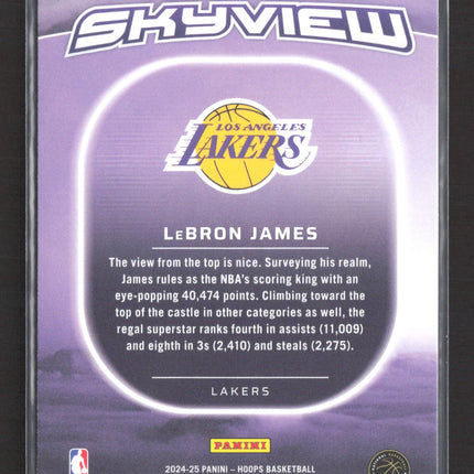 2024 Panini NBA Hoops Skyview LeBron James #17